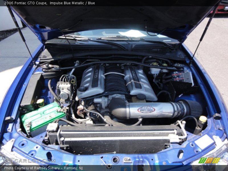 Impulse Blue Metallic / Blue 2006 Pontiac GTO Coupe