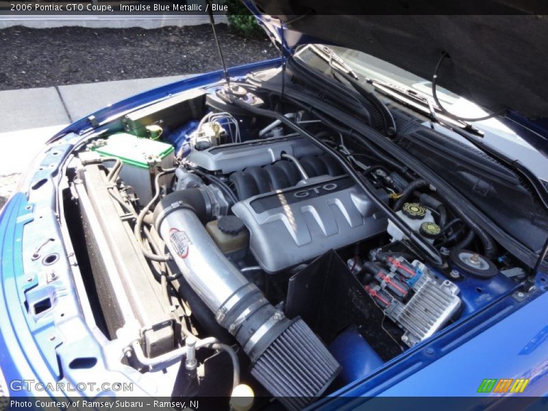 Impulse Blue Metallic / Blue 2006 Pontiac GTO Coupe