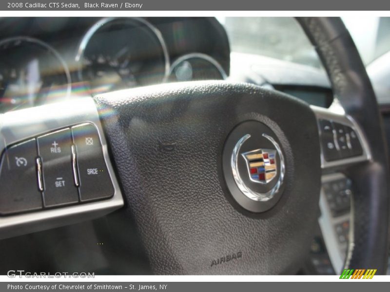 Black Raven / Ebony 2008 Cadillac CTS Sedan