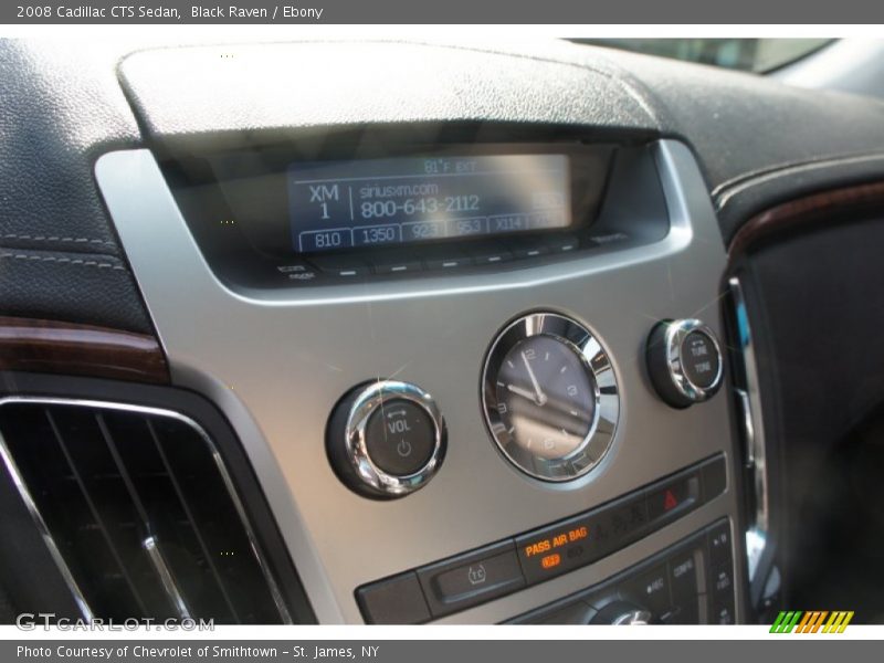 Black Raven / Ebony 2008 Cadillac CTS Sedan