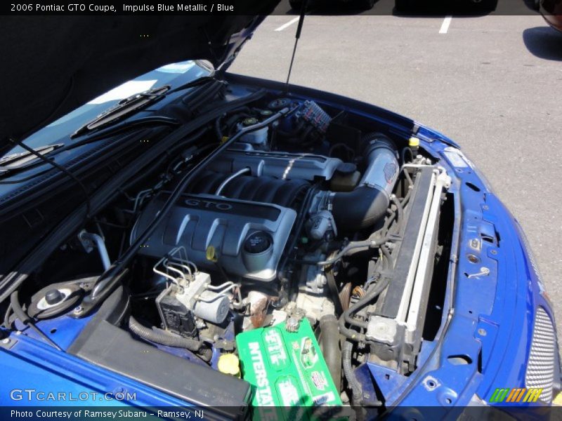 Impulse Blue Metallic / Blue 2006 Pontiac GTO Coupe