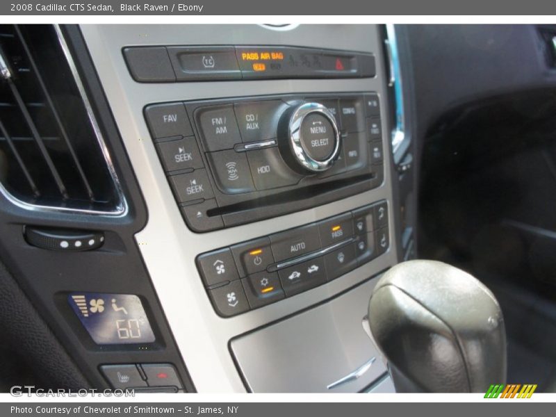 Black Raven / Ebony 2008 Cadillac CTS Sedan