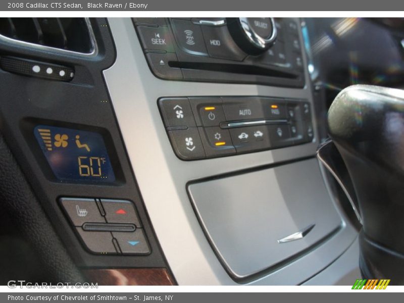 Black Raven / Ebony 2008 Cadillac CTS Sedan