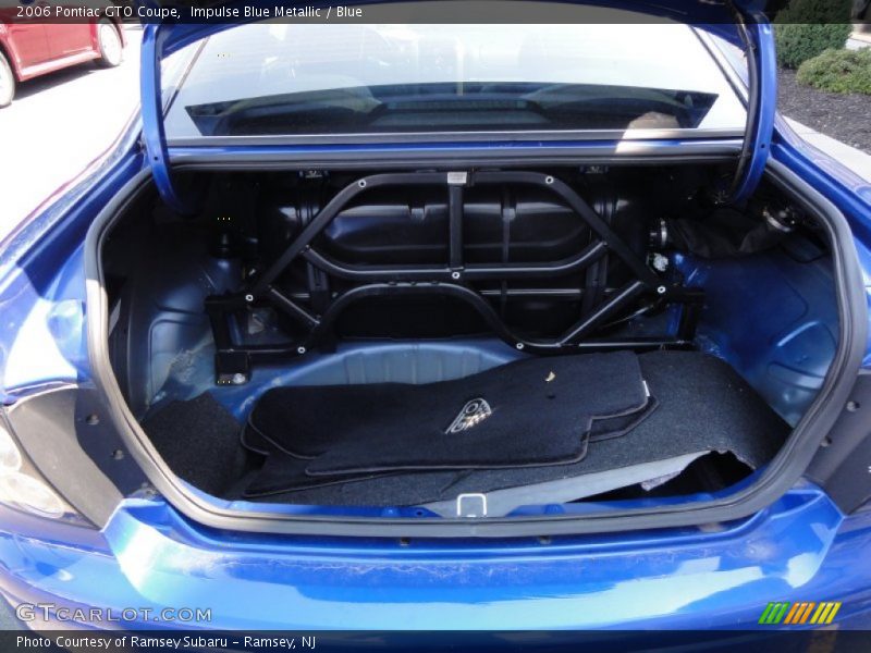 Impulse Blue Metallic / Blue 2006 Pontiac GTO Coupe