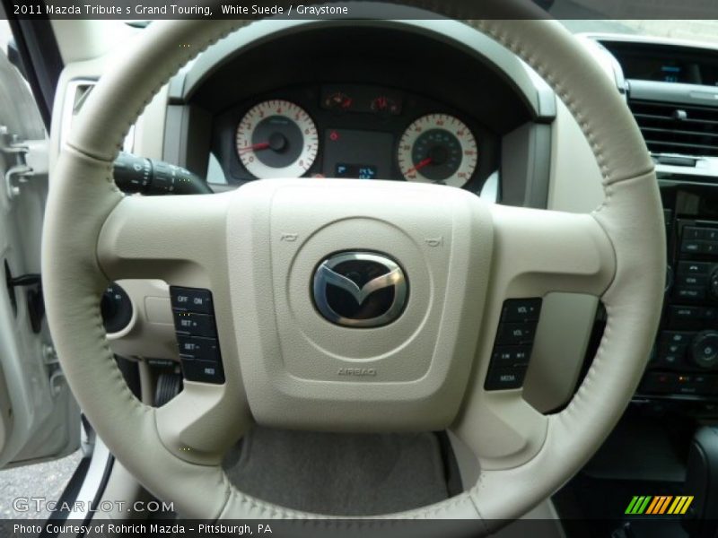  2011 Tribute s Grand Touring Steering Wheel