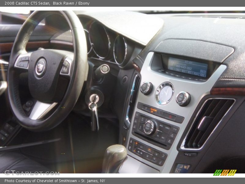 Black Raven / Ebony 2008 Cadillac CTS Sedan