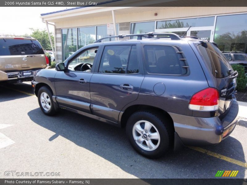 Steel Blue / Gray 2006 Hyundai Santa Fe GLS 4WD