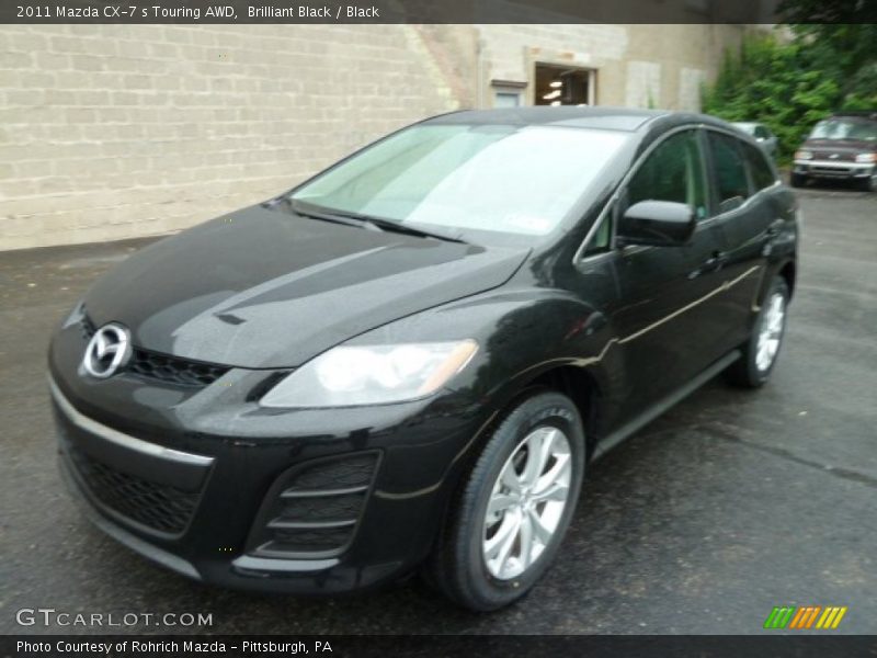 Brilliant Black / Black 2011 Mazda CX-7 s Touring AWD