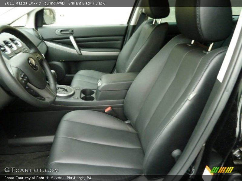Brilliant Black / Black 2011 Mazda CX-7 s Touring AWD