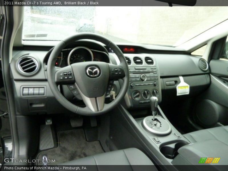 Brilliant Black / Black 2011 Mazda CX-7 s Touring AWD