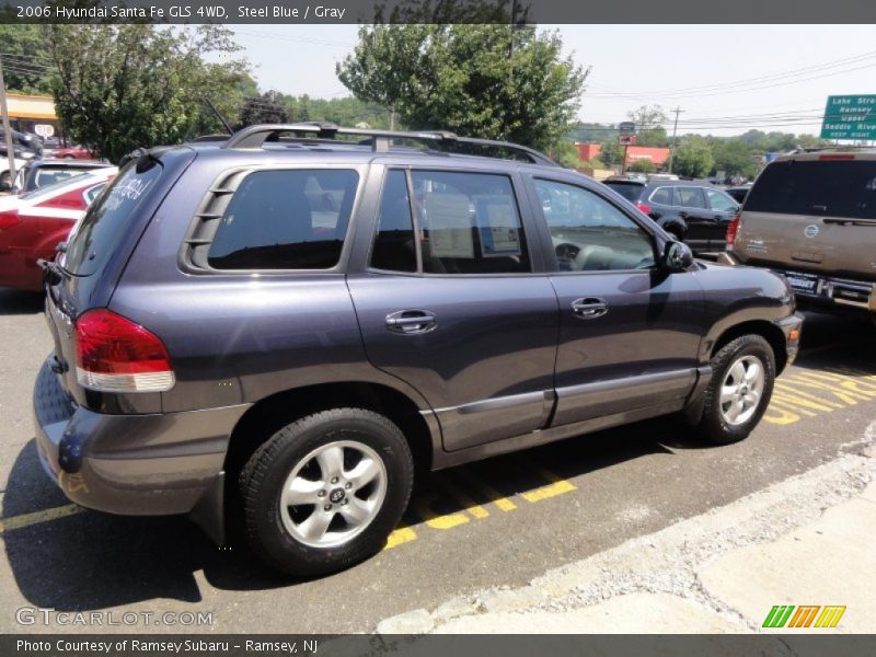 Steel Blue / Gray 2006 Hyundai Santa Fe GLS 4WD