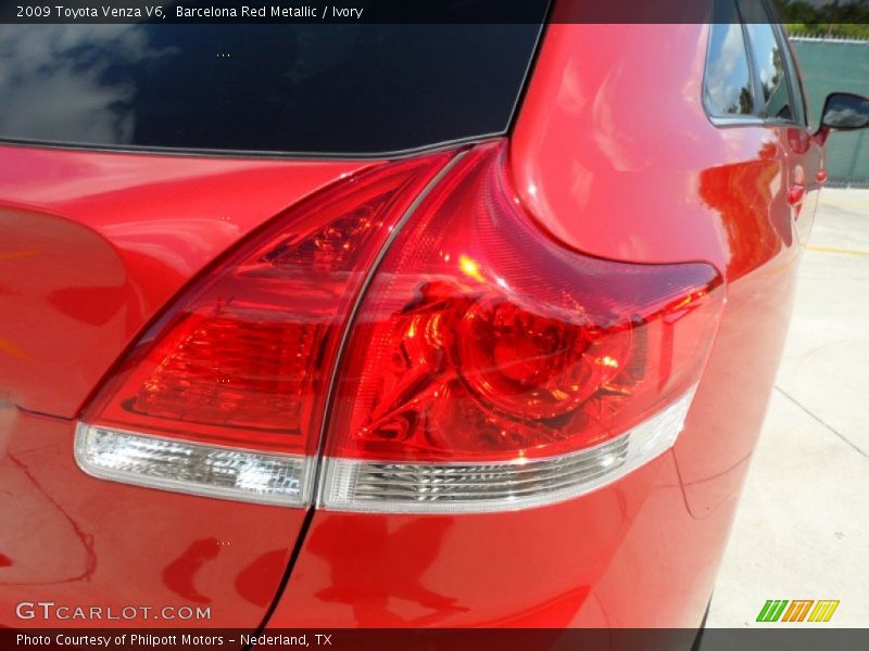 Barcelona Red Metallic / Ivory 2009 Toyota Venza V6