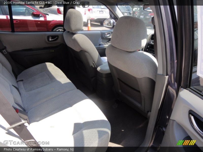 Steel Blue / Gray 2006 Hyundai Santa Fe GLS 4WD