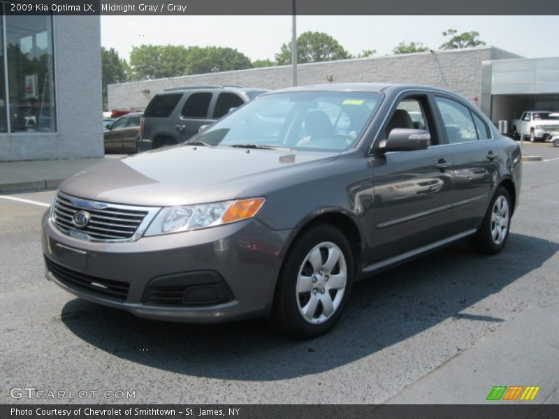 Midnight Gray / Gray 2009 Kia Optima LX