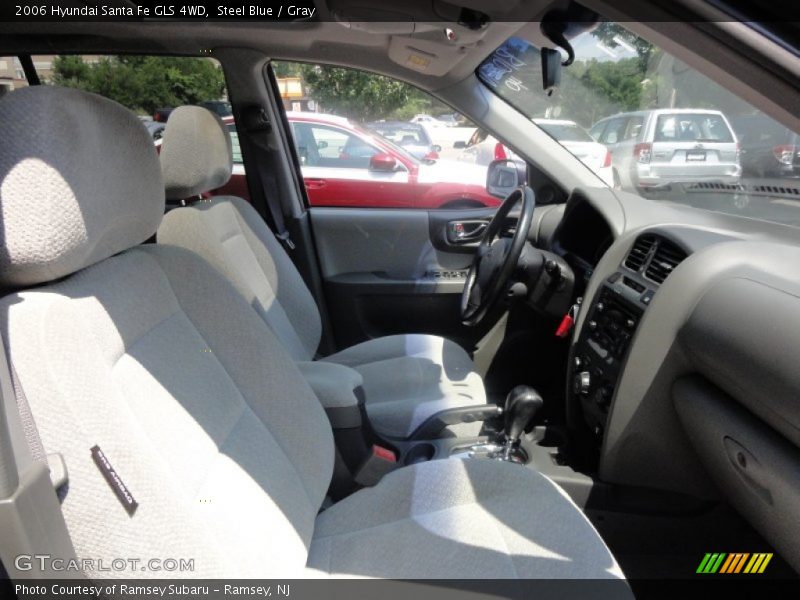 Steel Blue / Gray 2006 Hyundai Santa Fe GLS 4WD