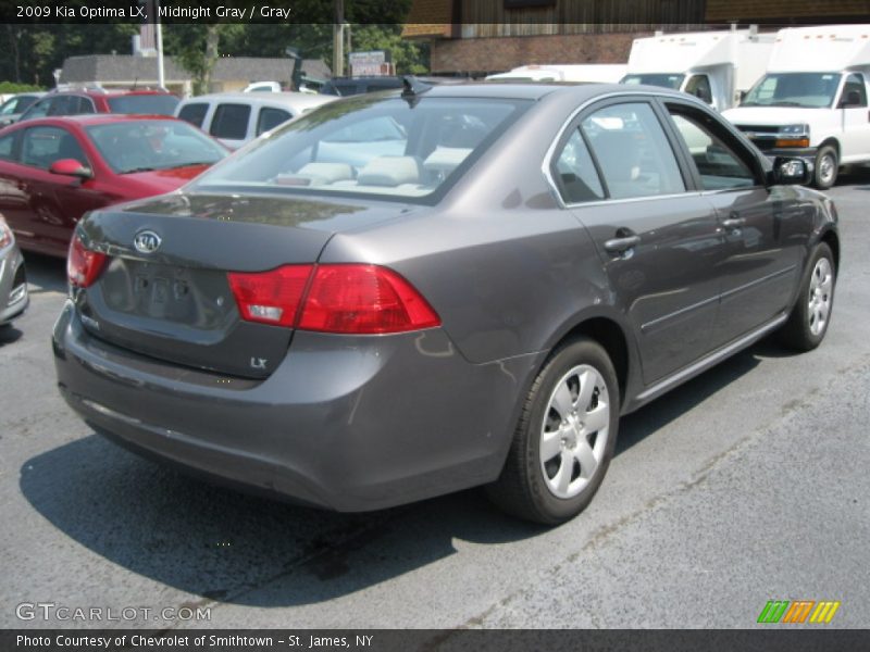 Midnight Gray / Gray 2009 Kia Optima LX