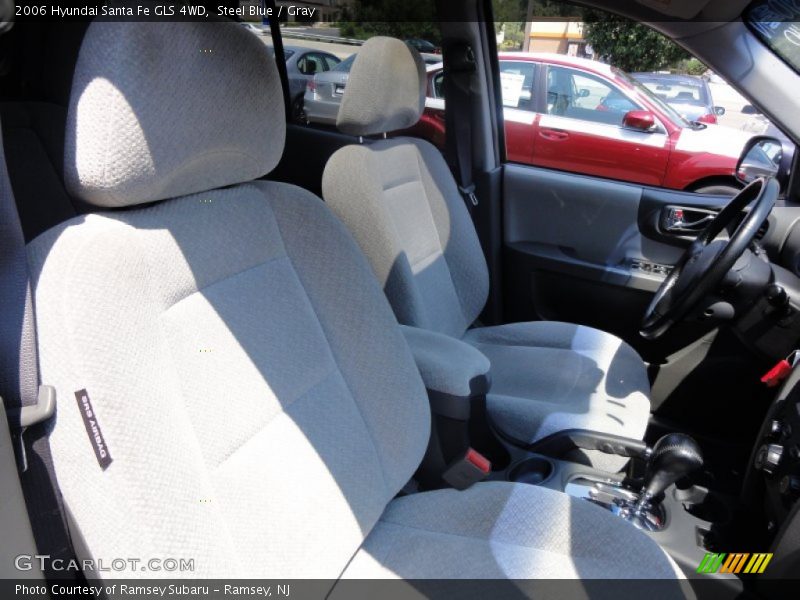 Steel Blue / Gray 2006 Hyundai Santa Fe GLS 4WD