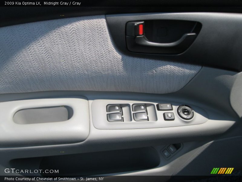 Midnight Gray / Gray 2009 Kia Optima LX