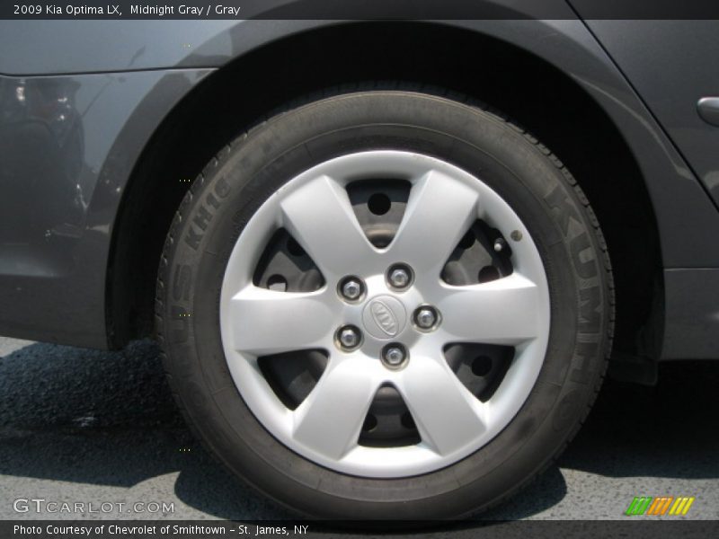 Midnight Gray / Gray 2009 Kia Optima LX