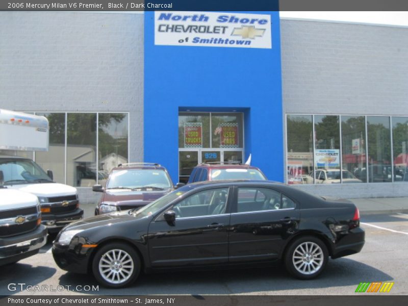 Black / Dark Charcoal 2006 Mercury Milan V6 Premier