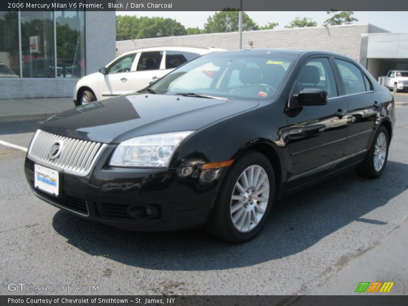 Black / Dark Charcoal 2006 Mercury Milan V6 Premier