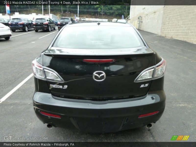 Black Mica / Black 2011 Mazda MAZDA3 s Grand Touring 4 Door