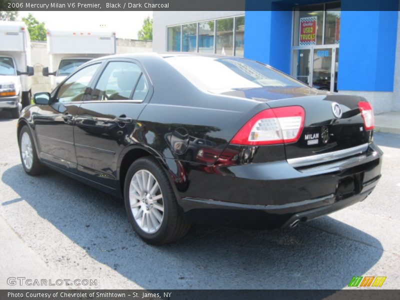 Black / Dark Charcoal 2006 Mercury Milan V6 Premier