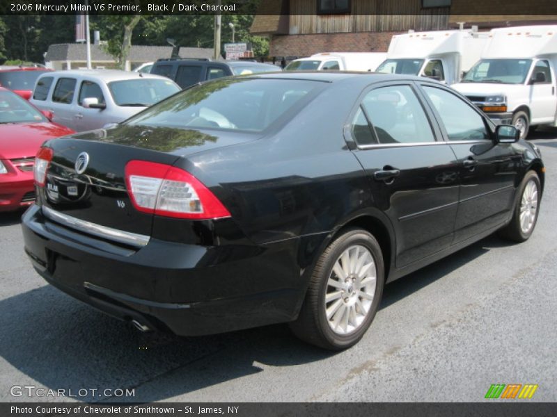 Black / Dark Charcoal 2006 Mercury Milan V6 Premier