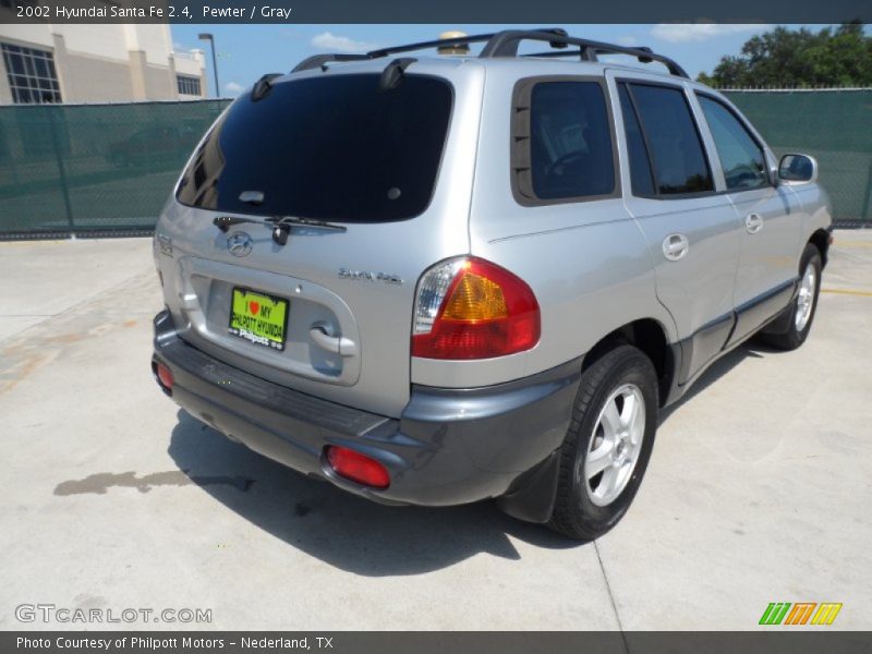 Pewter / Gray 2002 Hyundai Santa Fe 2.4