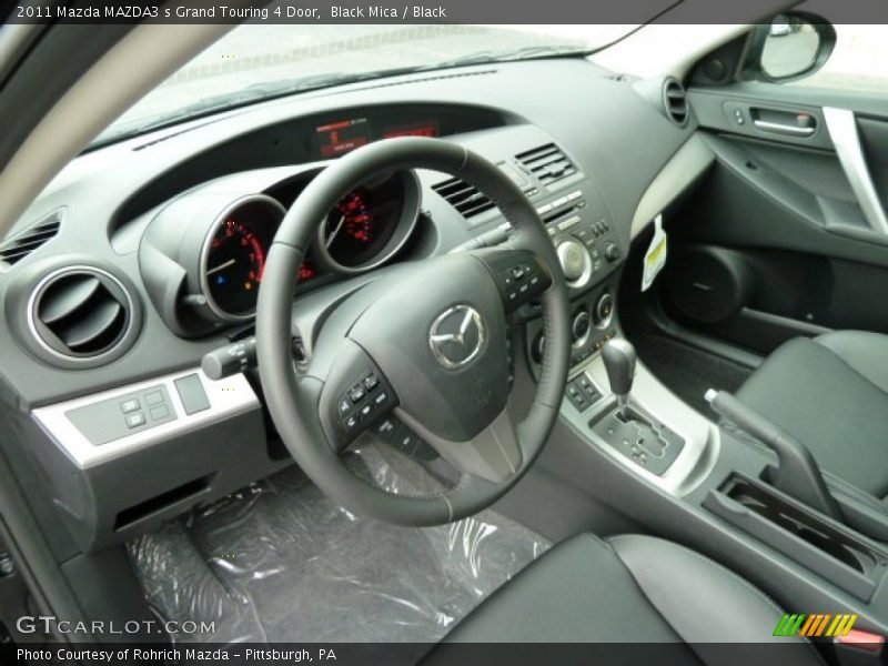 Black Mica / Black 2011 Mazda MAZDA3 s Grand Touring 4 Door