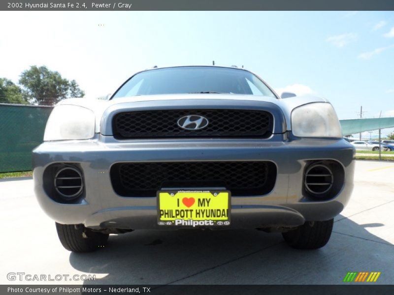 Pewter / Gray 2002 Hyundai Santa Fe 2.4