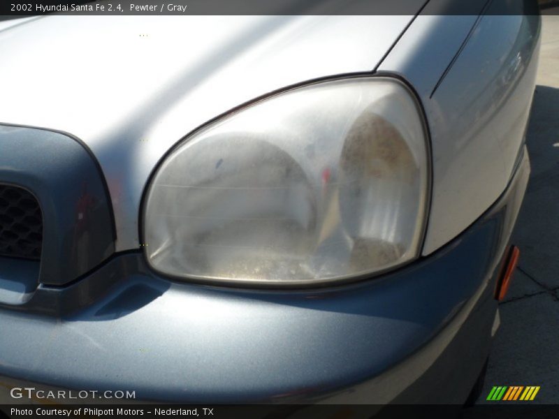 Pewter / Gray 2002 Hyundai Santa Fe 2.4