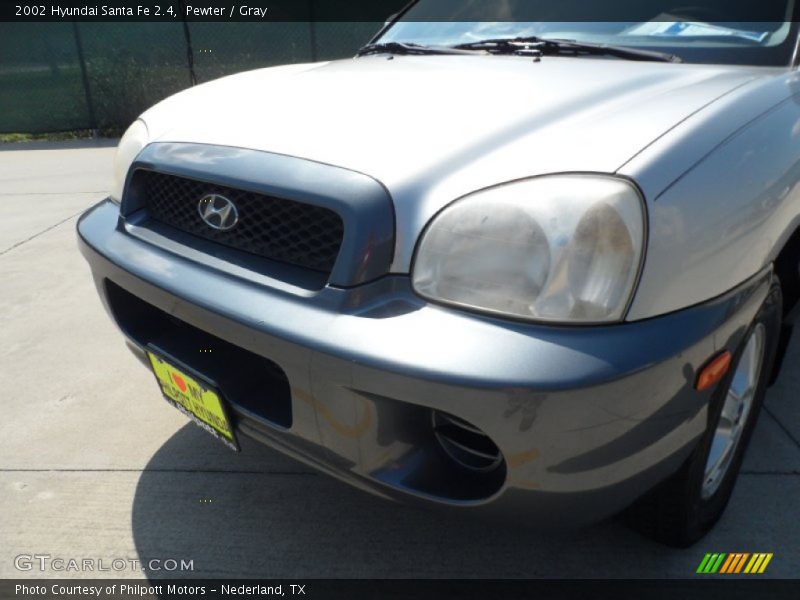 Pewter / Gray 2002 Hyundai Santa Fe 2.4