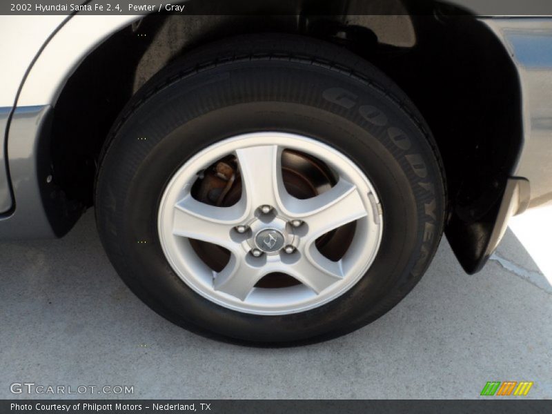 Pewter / Gray 2002 Hyundai Santa Fe 2.4