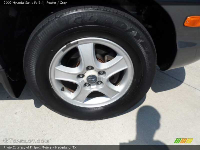 Pewter / Gray 2002 Hyundai Santa Fe 2.4