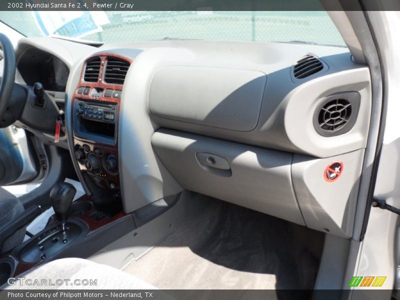 Pewter / Gray 2002 Hyundai Santa Fe 2.4