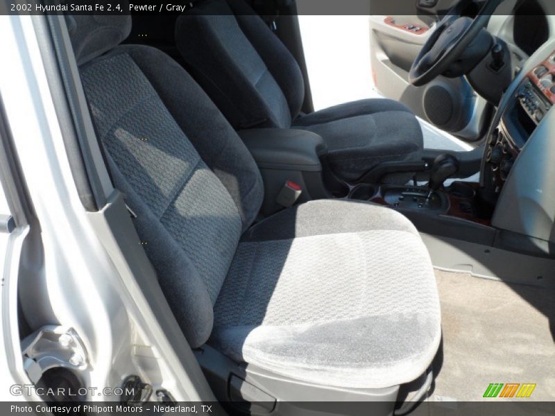 Pewter / Gray 2002 Hyundai Santa Fe 2.4