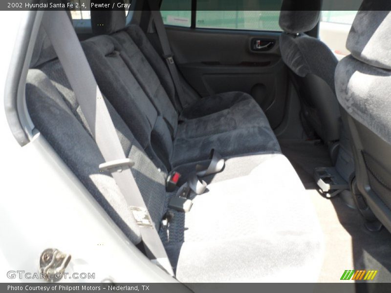 Pewter / Gray 2002 Hyundai Santa Fe 2.4