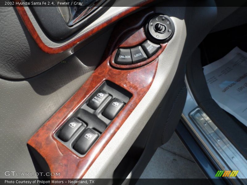 Pewter / Gray 2002 Hyundai Santa Fe 2.4