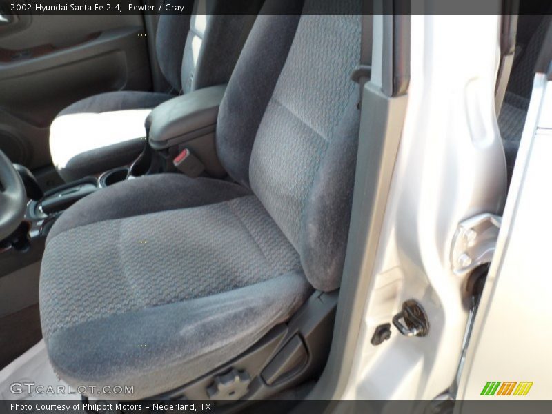 Pewter / Gray 2002 Hyundai Santa Fe 2.4