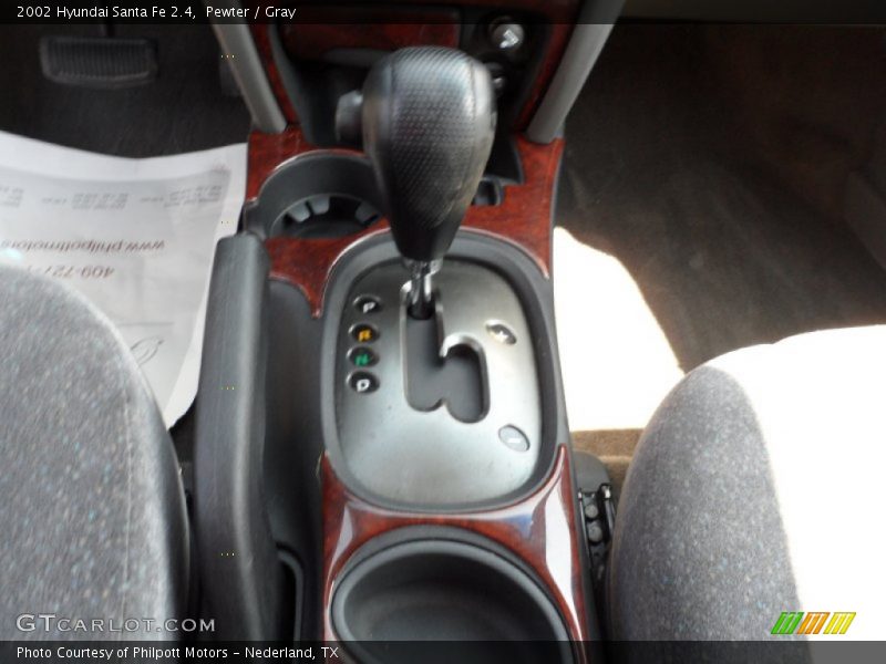  2002 Santa Fe 2.4 4 Speed Automatic Shifter