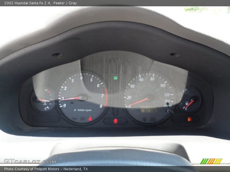 Pewter / Gray 2002 Hyundai Santa Fe 2.4