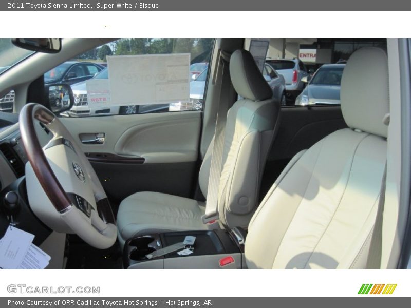 Super White / Bisque 2011 Toyota Sienna Limited