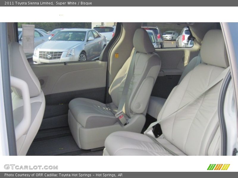 Super White / Bisque 2011 Toyota Sienna Limited