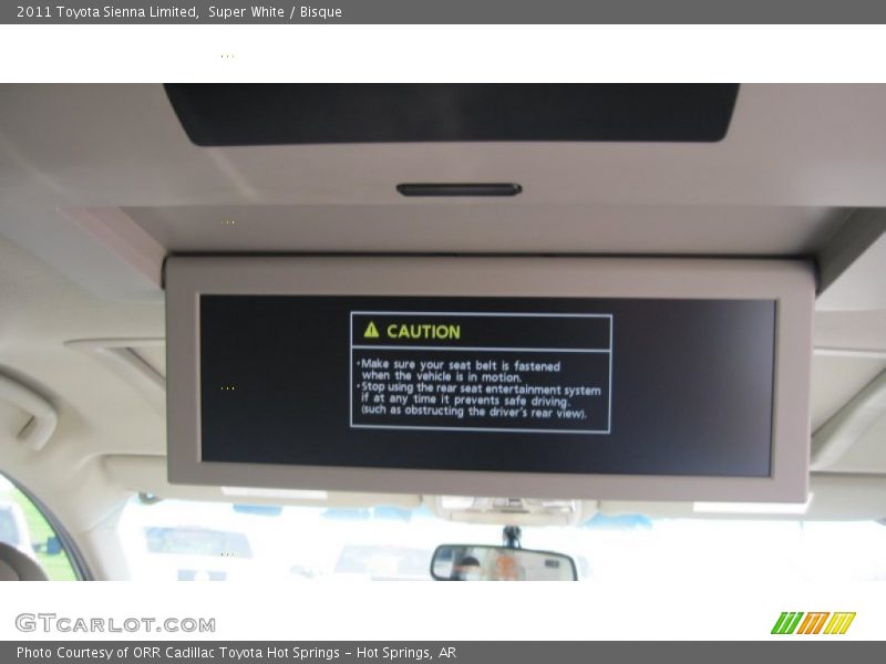 Super White / Bisque 2011 Toyota Sienna Limited