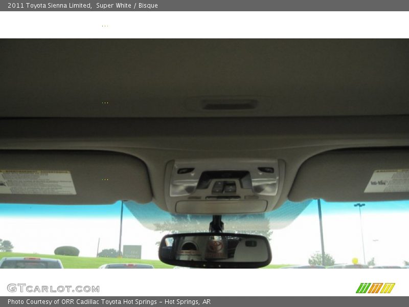 Super White / Bisque 2011 Toyota Sienna Limited