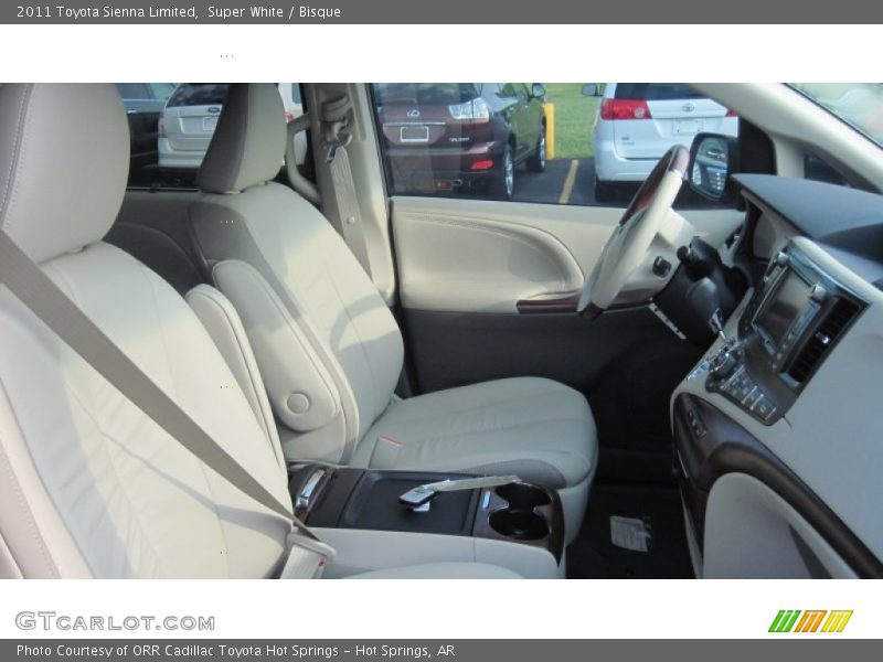 Super White / Bisque 2011 Toyota Sienna Limited