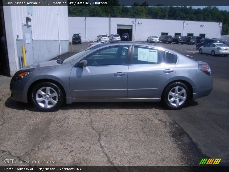 Precision Gray Metallic / Charcoal 2009 Nissan Altima 2.5 SL