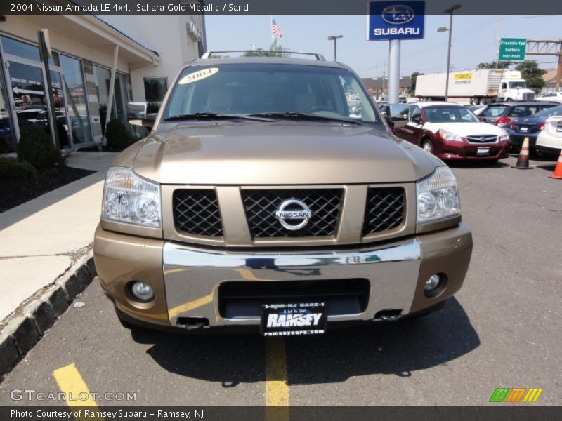 Sahara Gold Metallic / Sand 2004 Nissan Armada LE 4x4