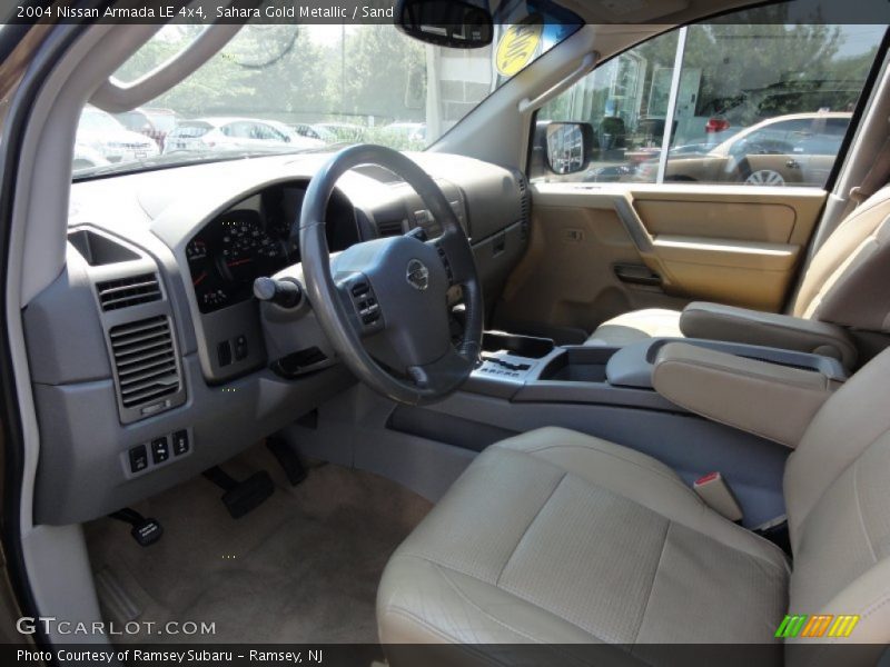 Sahara Gold Metallic / Sand 2004 Nissan Armada LE 4x4